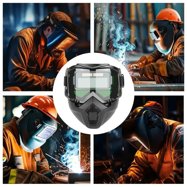 🥽 قناع اللحام المتطور – حماية لا تُضاهى، رؤية لا مثيل لها